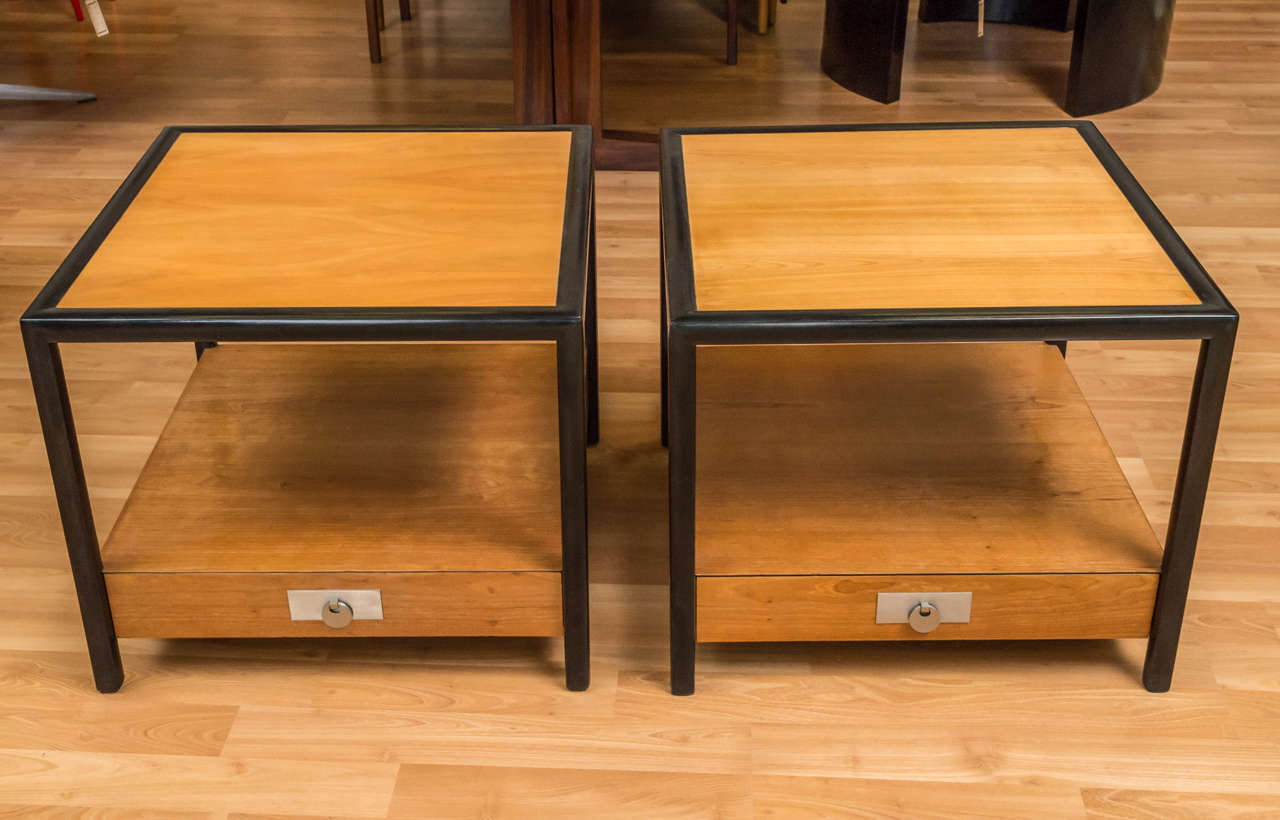 New World End Tables by Michael Taylor for Baker 1