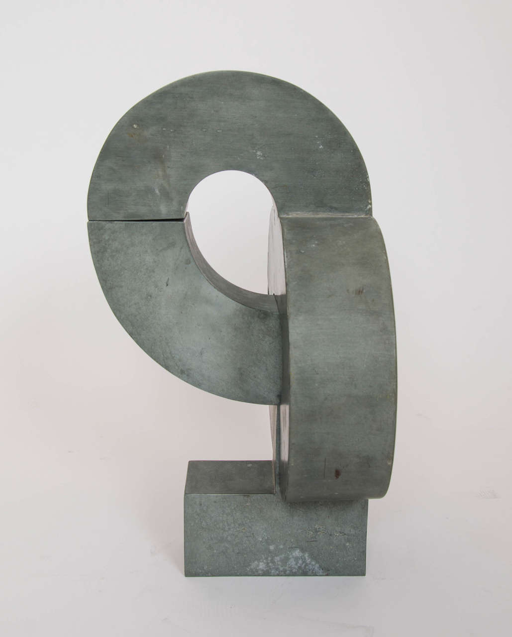 Late 20th Century Abstract Sculpture in Two Parts