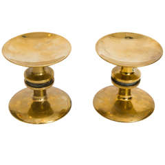 Pair of French Brass Push and Pull Door Handles