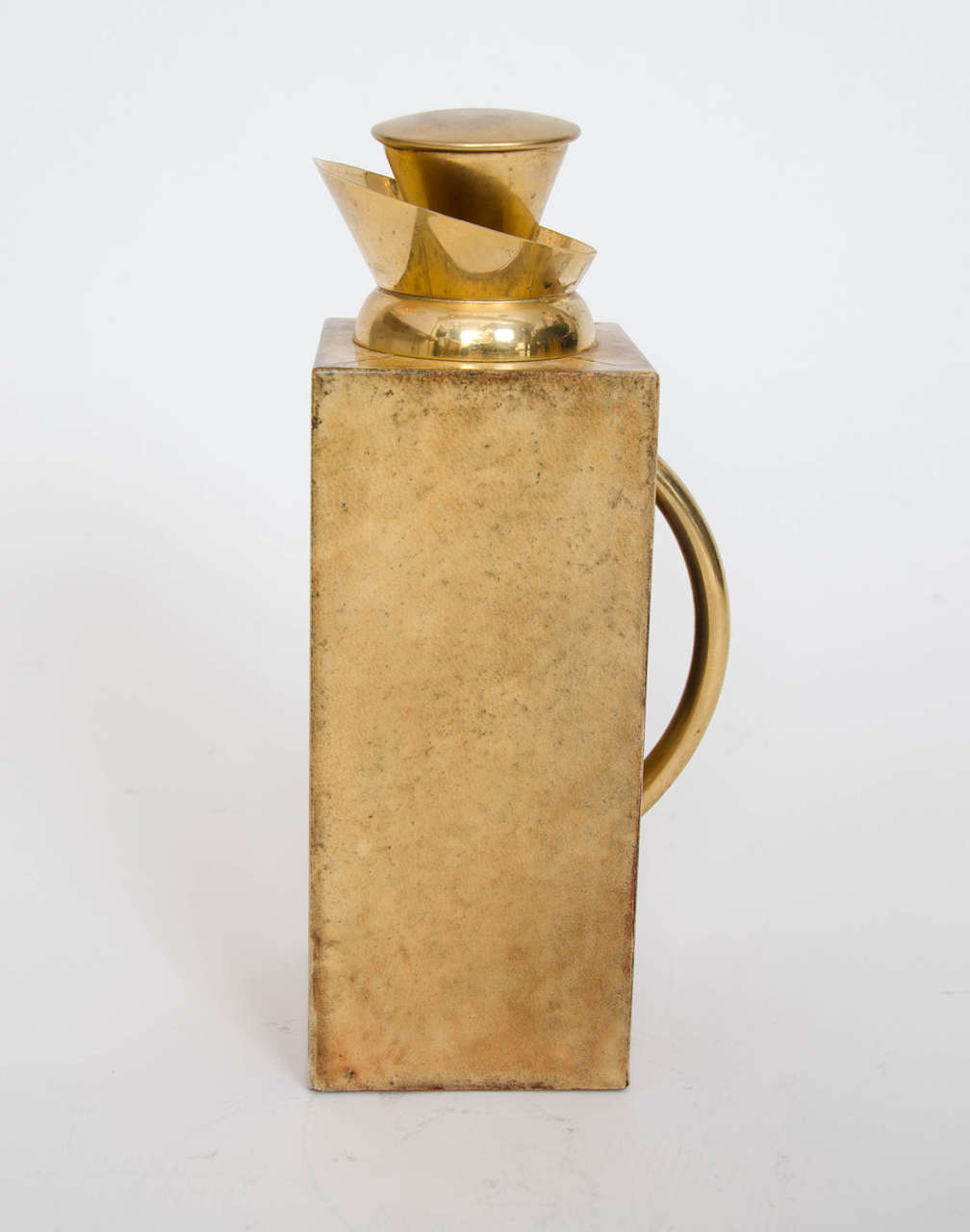 Aldo Tura Parchment Thermos Flask