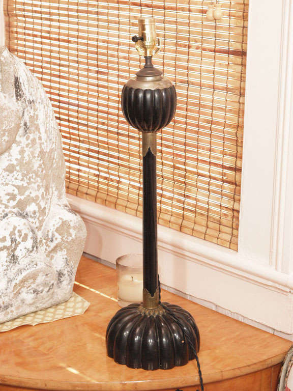 French Pair of Oriental Style Lamps