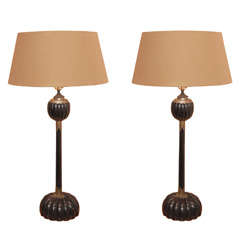 Pair of Oriental Style Lamps