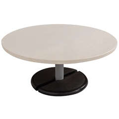 Round Marble Topped Coffee Table