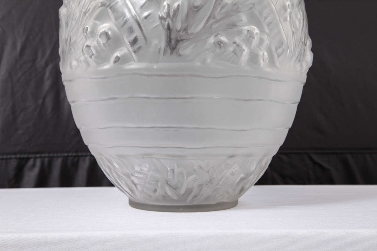 Sabino Large Art Deco Vase In Excellent Condition In Antwerp, BE