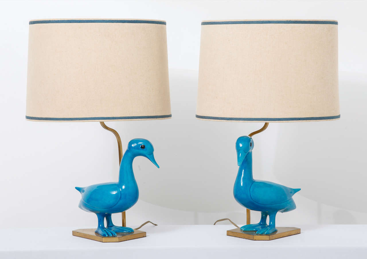 Grand French Maison Table-lamps 1970's