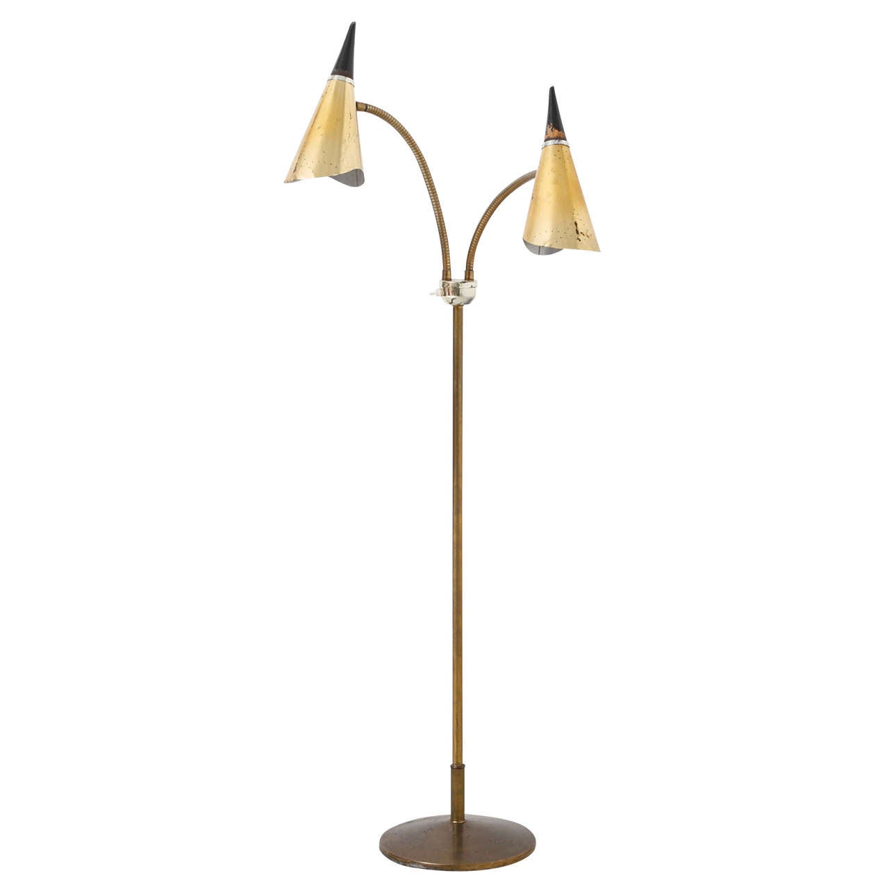 Adjustable 1950s Floor Lamp