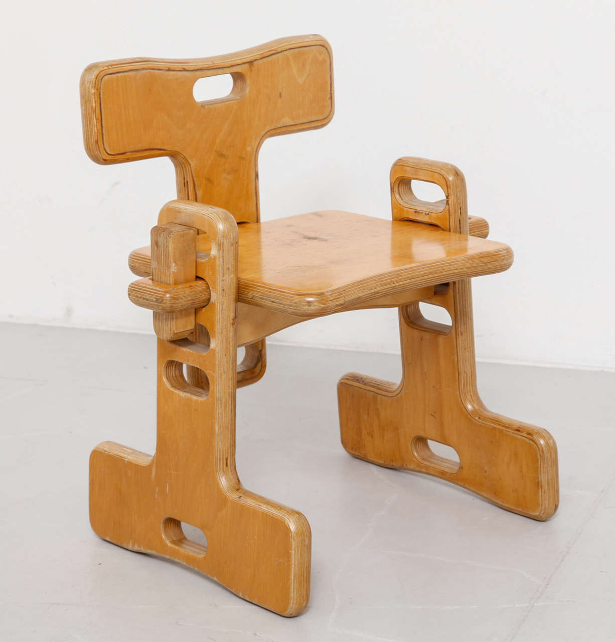 Child's Writing Desk and Chair Designed by Luigi Colani 2