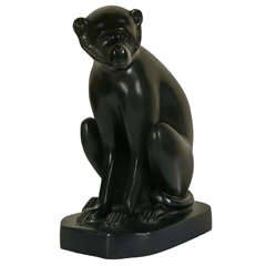 Bronze Monkey Sculpture by David Mesly
