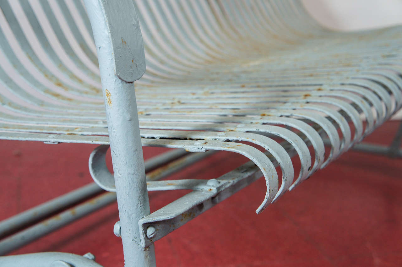 OldFashioned Metal Glider at 1stDibs vintage metal glider, how old