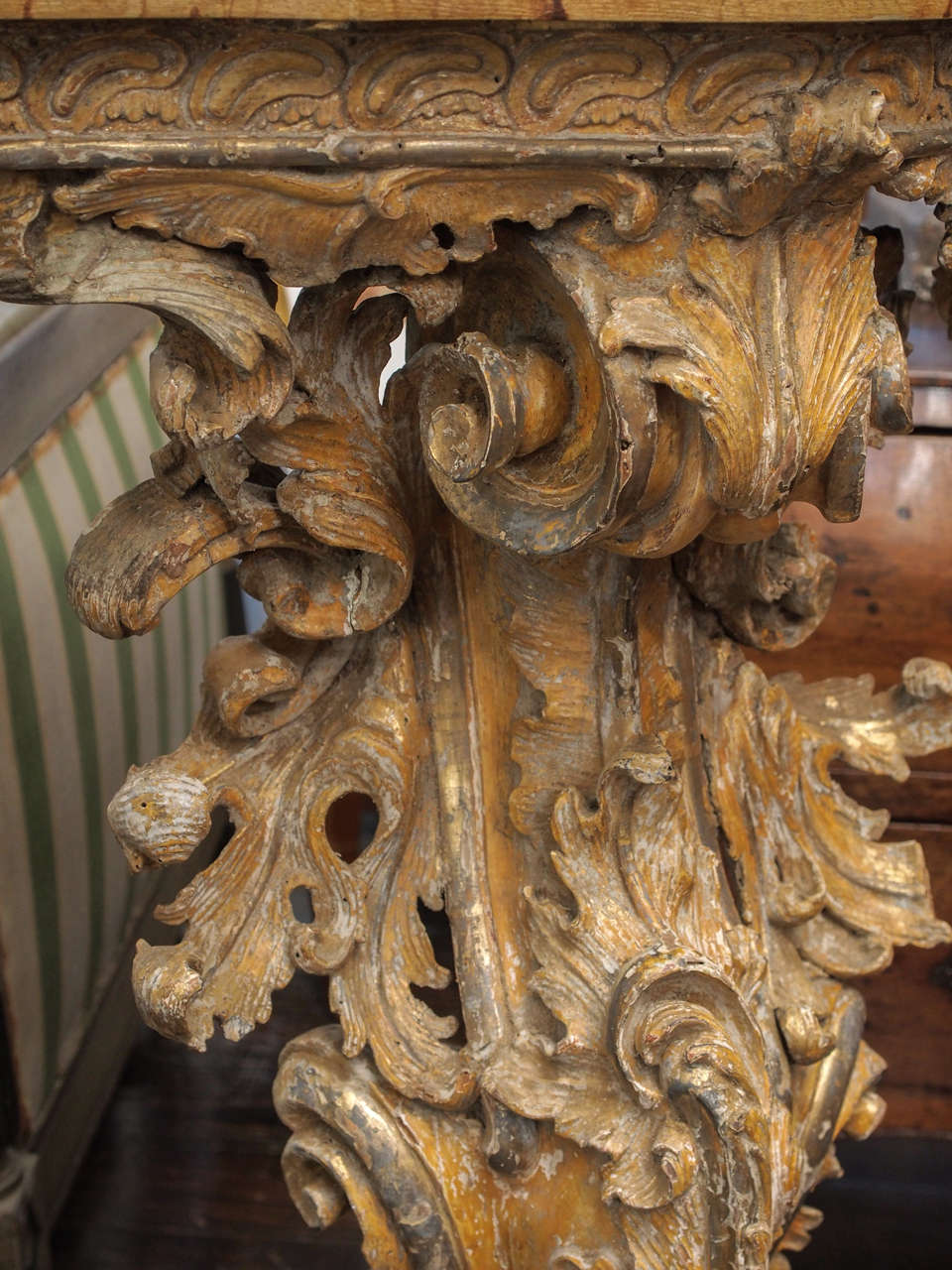 Exceptional Pair of Italian 19th Century Consoles For Sale at 1stDibs
