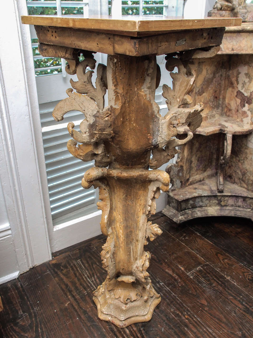 Exceptional Pair of Italian 19th Century Consoles For Sale at 1stDibs