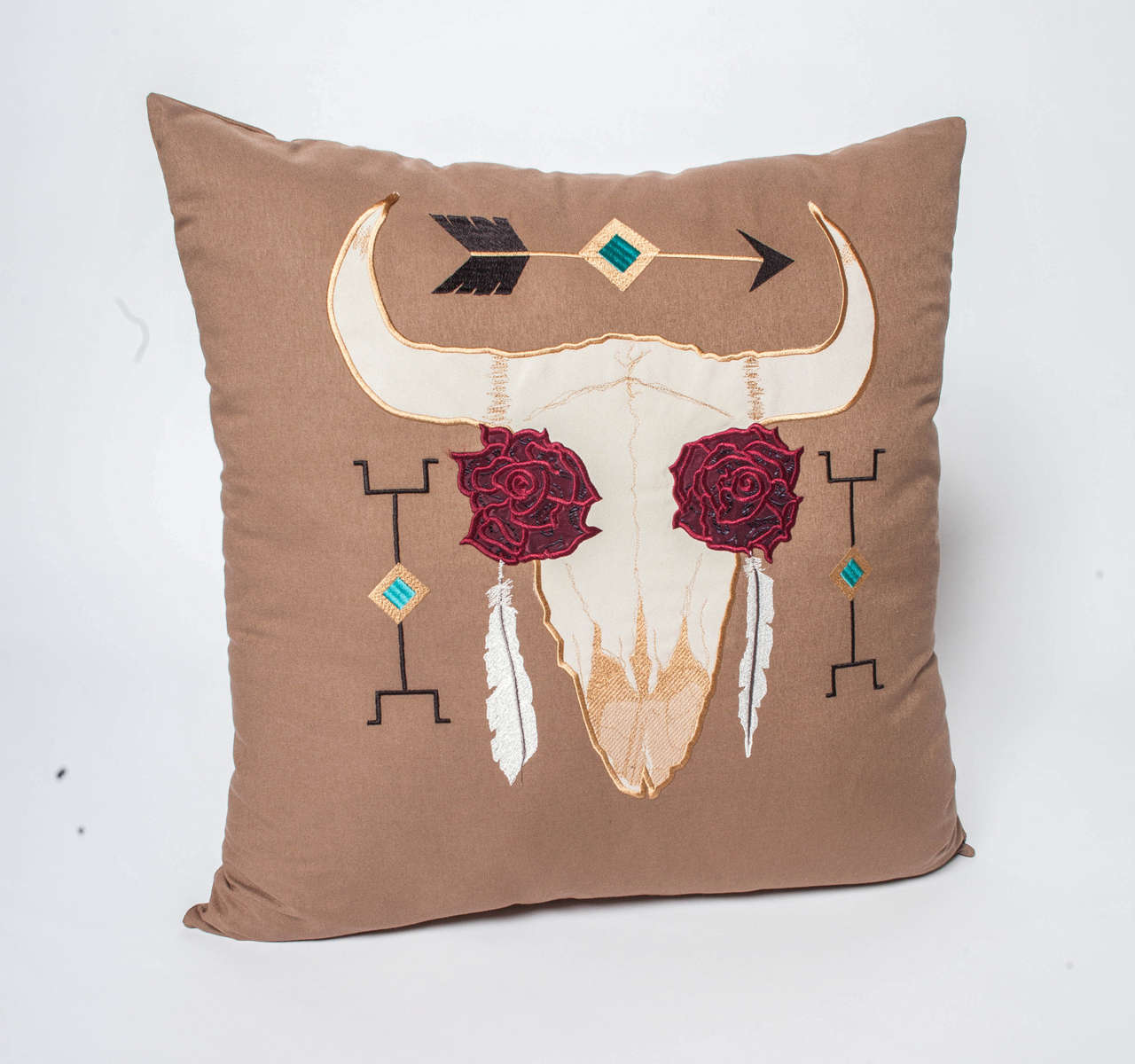 Pair of Manuel Cuevas Throw Pillows