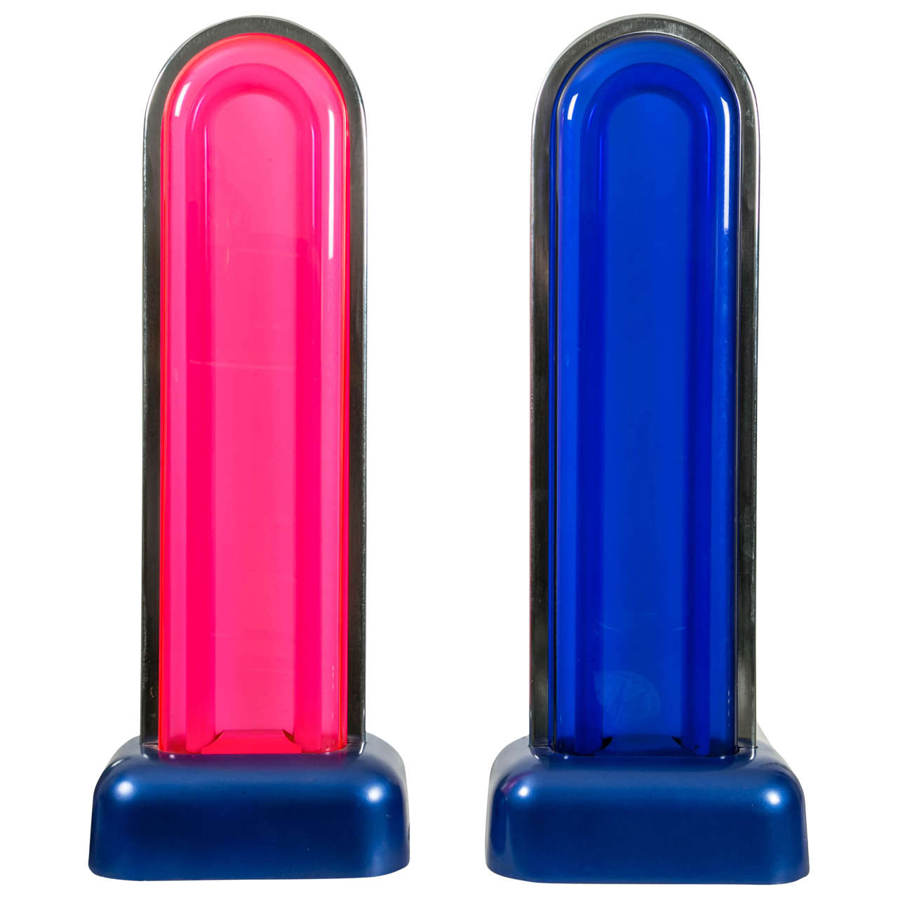 Pair of Ettore Sottsass Asteroide Lights, circa 1968