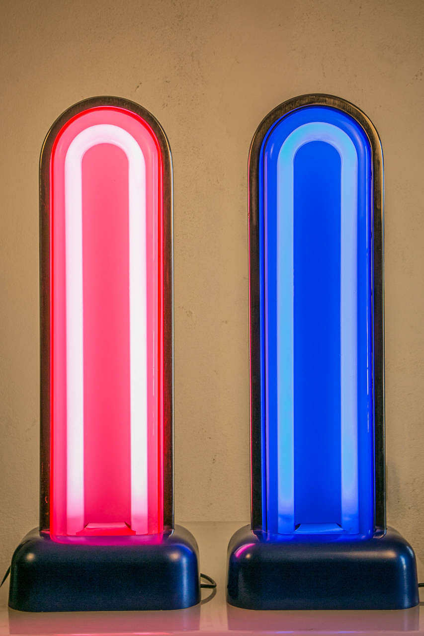 Pair of Ettore Sottsass Asteroide Lights, circa 1968 1