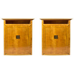 1948 Library Room or Entrance Consoles in the Style of Andre Arbus