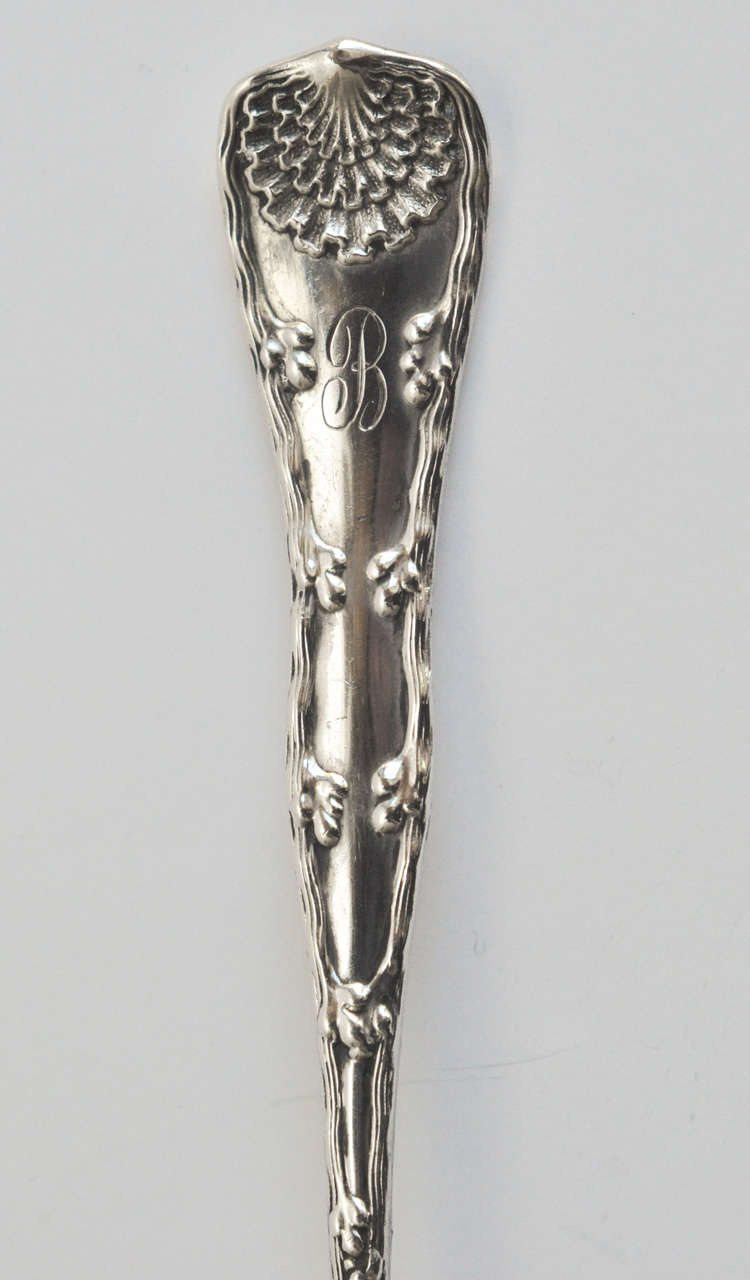 20th Century Tiffany & Co. Gilt Sterling Demitasse Spoons