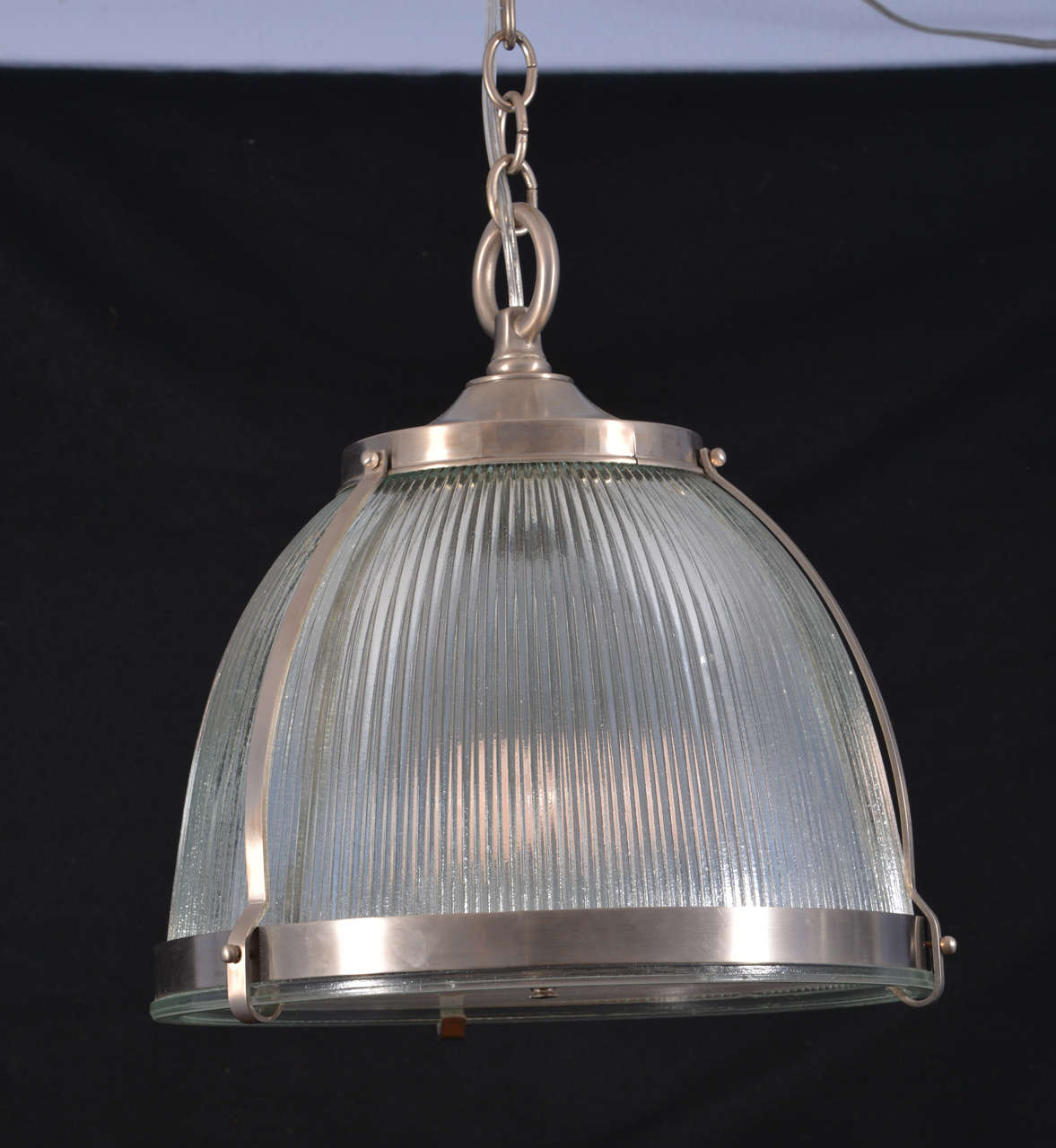 1930s Holophane Fixtures with Diffusers, One Available