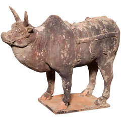 Tang Dynasty (7th-10th Century) Antique Chinese Terracotta Animal Figure 4