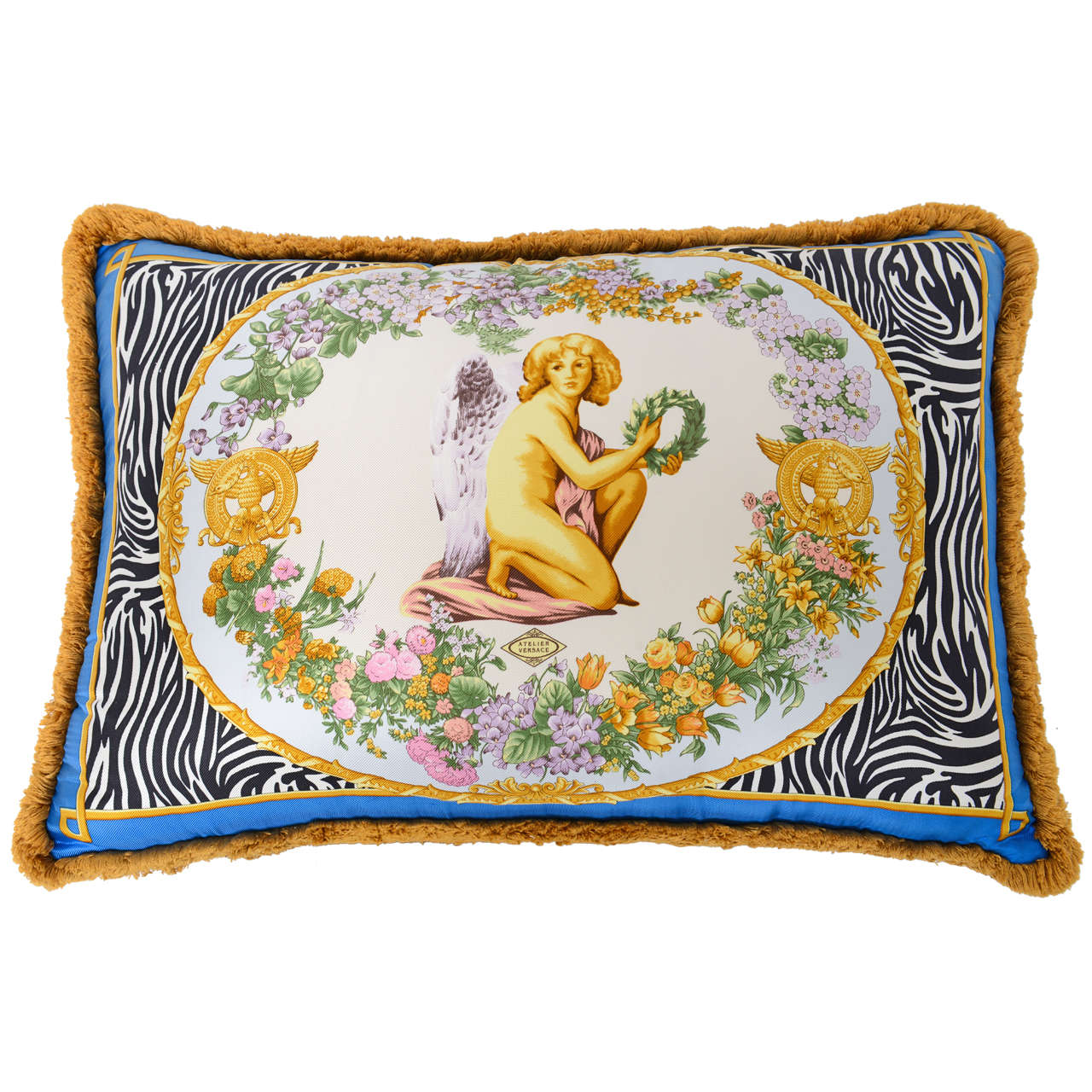 Atelier Versace Pillow at 1stDibs versace pillows, versace atelier