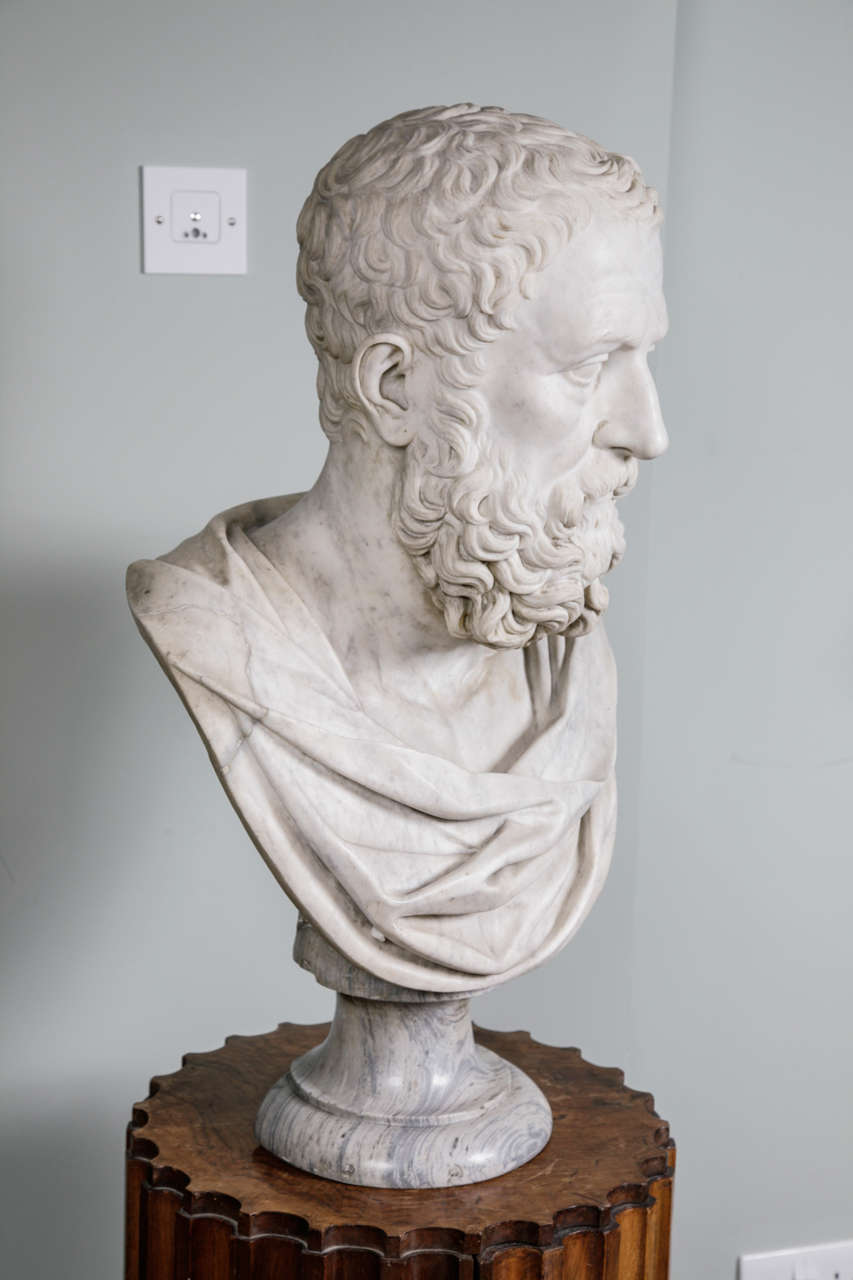 a bust of solon