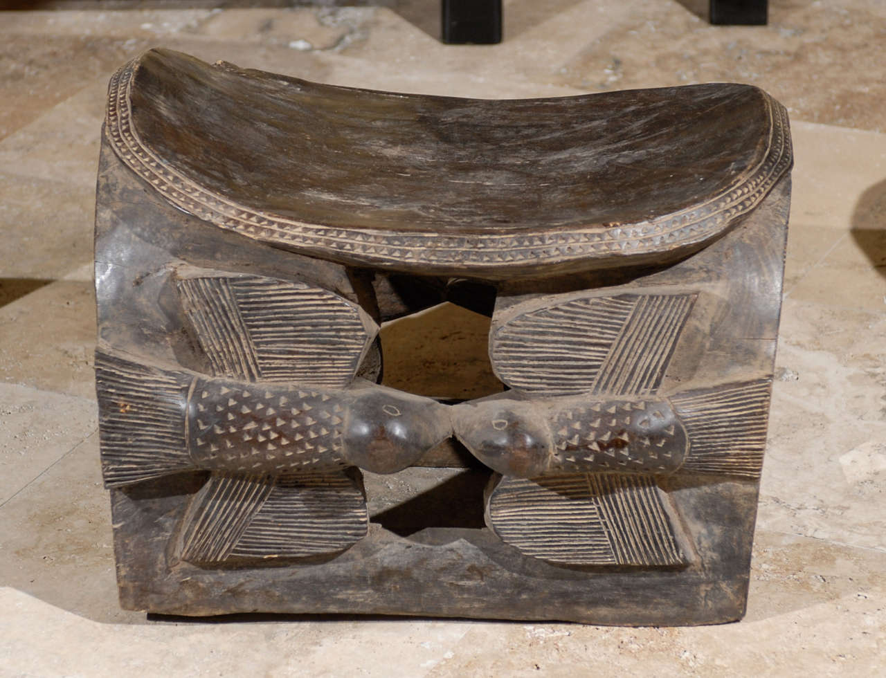 African Stool, Ivory Coast, Baule Tribe 1