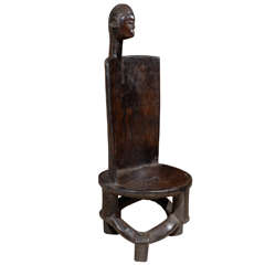 Makonde Tribe Tanzanian Chair 