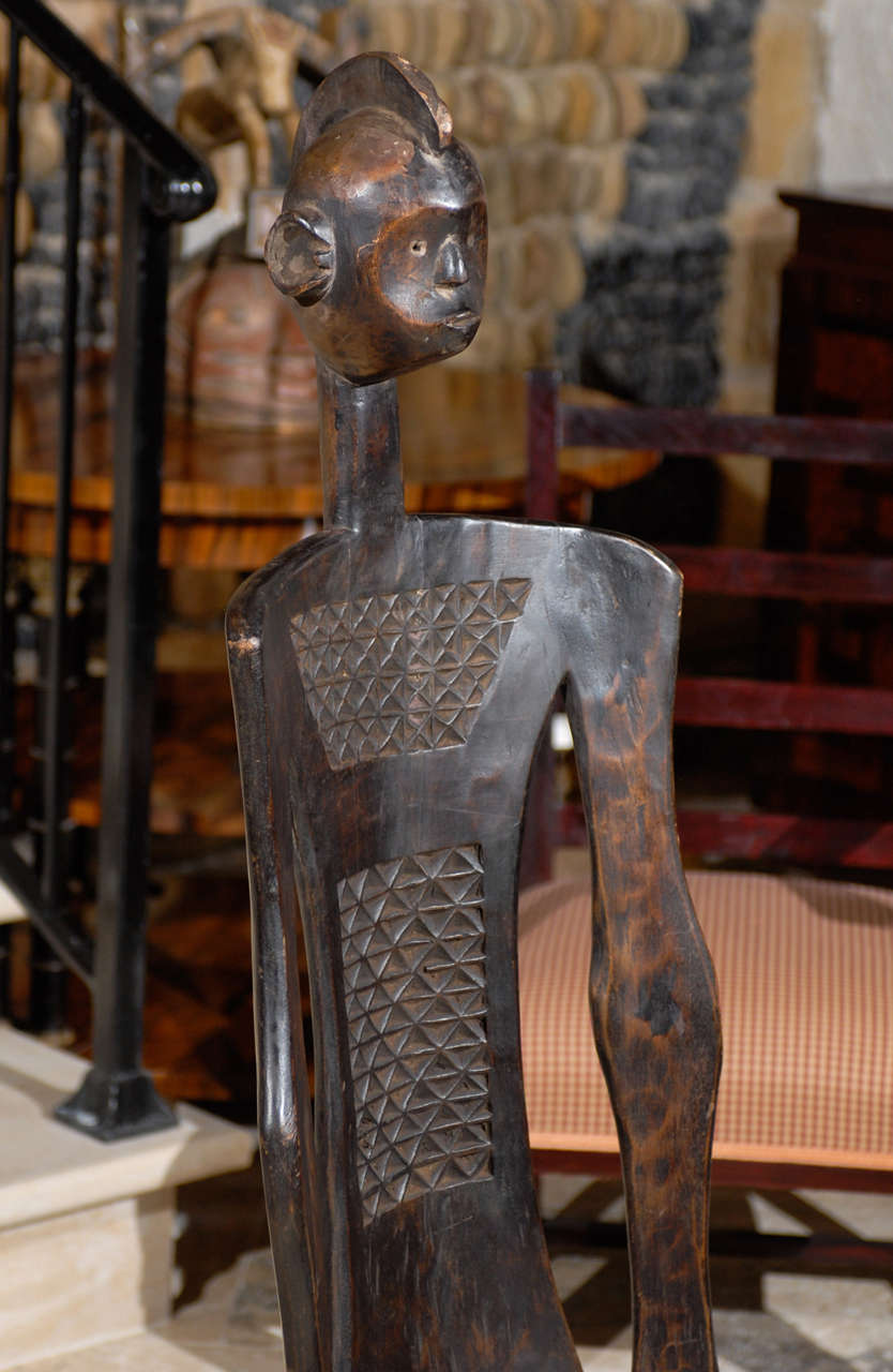 Tribal African Chair, Tanzanian
