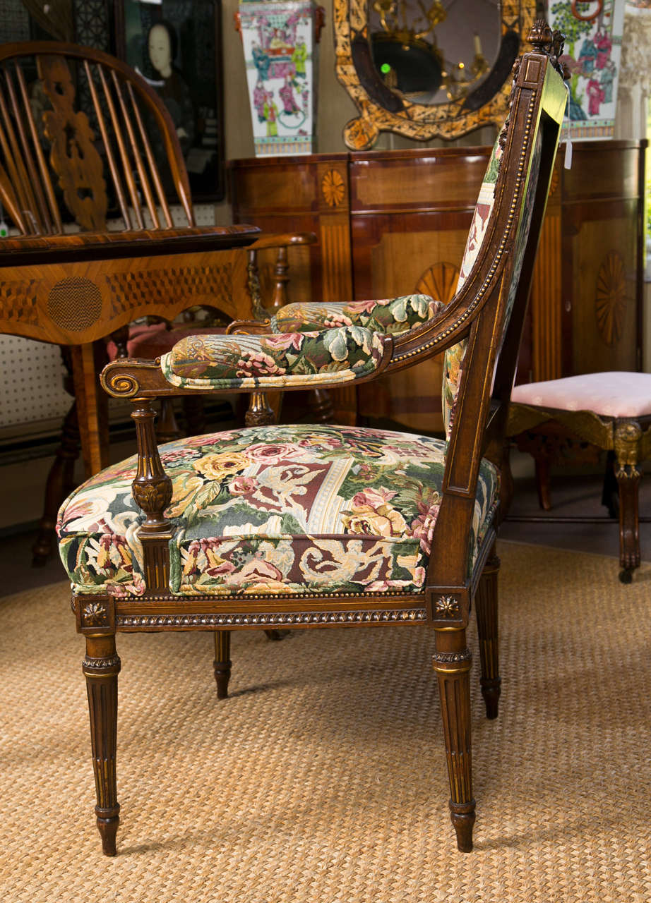 Set of 8 Louis XVI Style Dining Chairs For Sale at 1stDibs