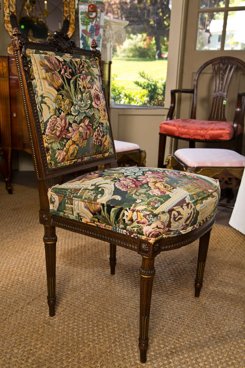 Set of 8 Louis XVI Style Dining Chairs For Sale at 1stDibs