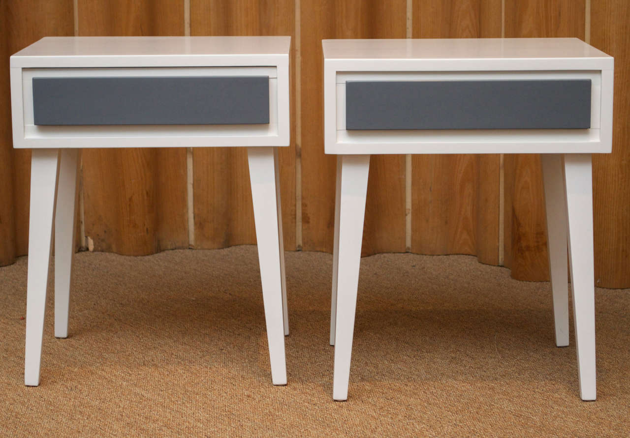 Pair of Russell Wright Nightstands