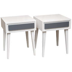 Pair of Russell Wright Nightstands