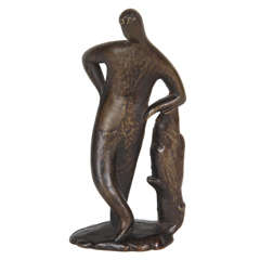 Very Rare Bronze Figure by Carl Auböck