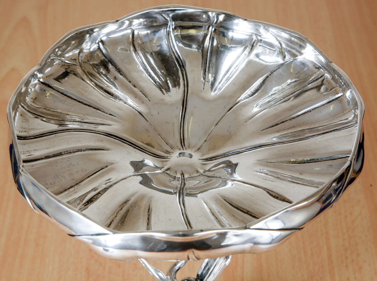 20th Century Art Nouveau Silver Centerpiece For Sale