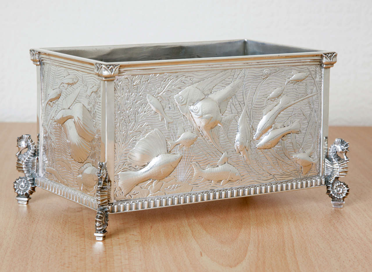 Mid-20th Century Sterling Silver Jardiniere