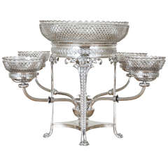 Matthew Boulton Epergne en argent sterling George III