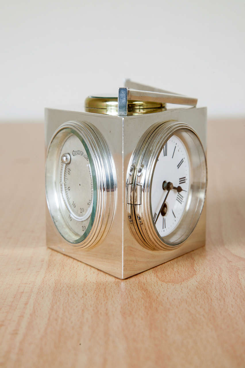 Argento Orologio combinato in argento sterling in vendita