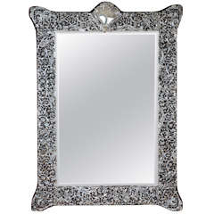 Extremely Large Silver Mounted Mirror