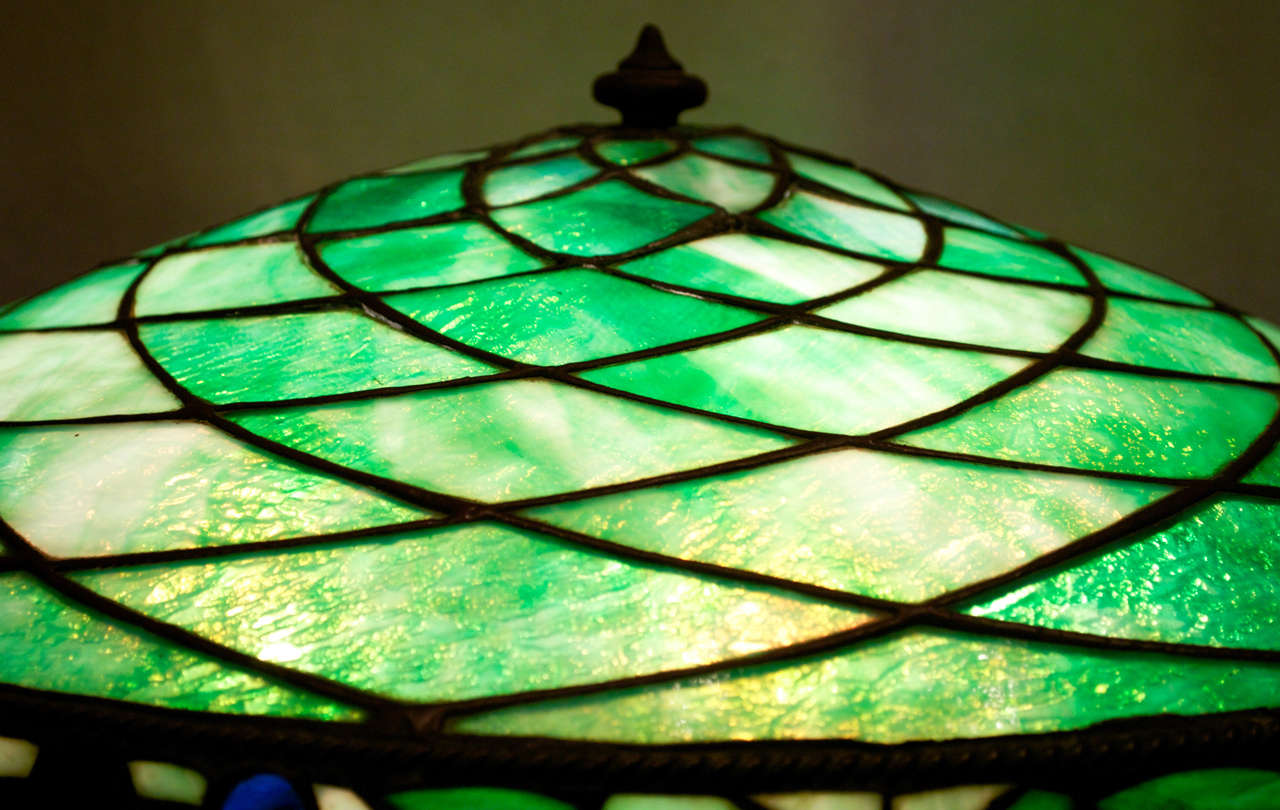 handel stained glass lamp