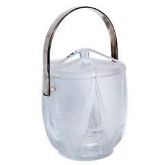 Elegant Lalique Starfish Ice Bucket