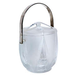 Elegant Lalique Starfish Ice Bucket 1