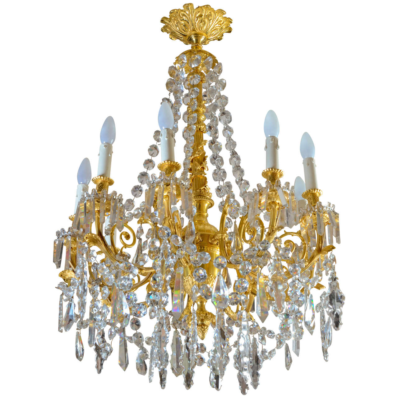 Gorgeous Baccarat Chandelier For Sale