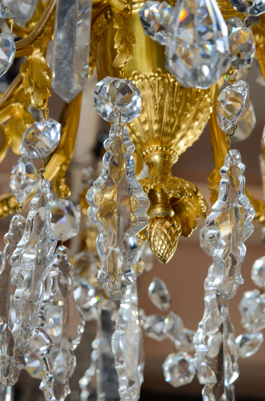 Gorgeous Baccarat Chandelier In Excellent Condition For Sale In Paris, FR