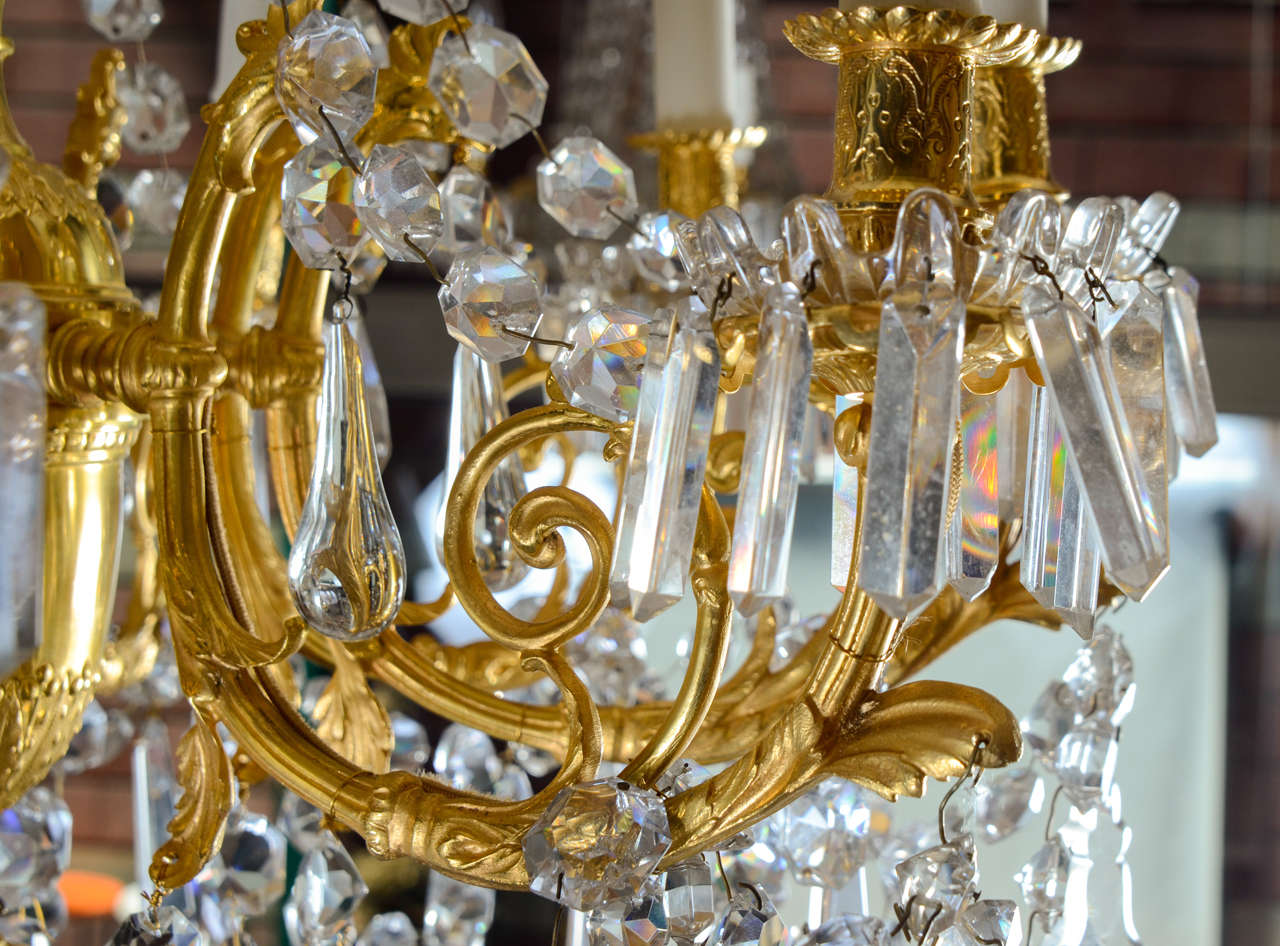 Gorgeous Baccarat Chandelier For Sale 3