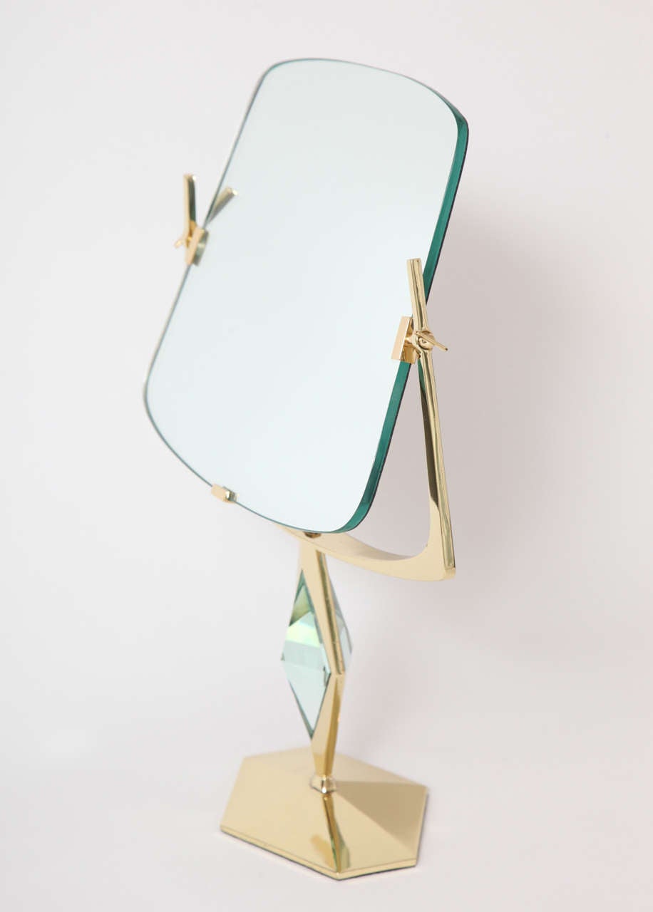 Max Ingrand Fontana Arte Vanity Mirror, Circa 1955