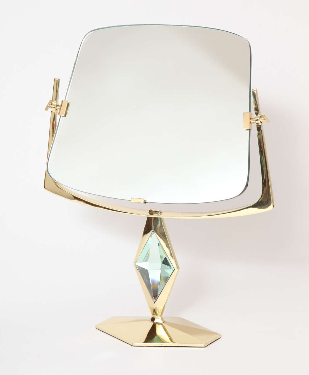 Mid-Century Modern Max Ingrand Fontana Arte Vanity Mirror, Circa 1955 For Sale