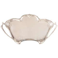 WMF Art Nouveau Serving Tray, Silver Plate, 1904, Germany