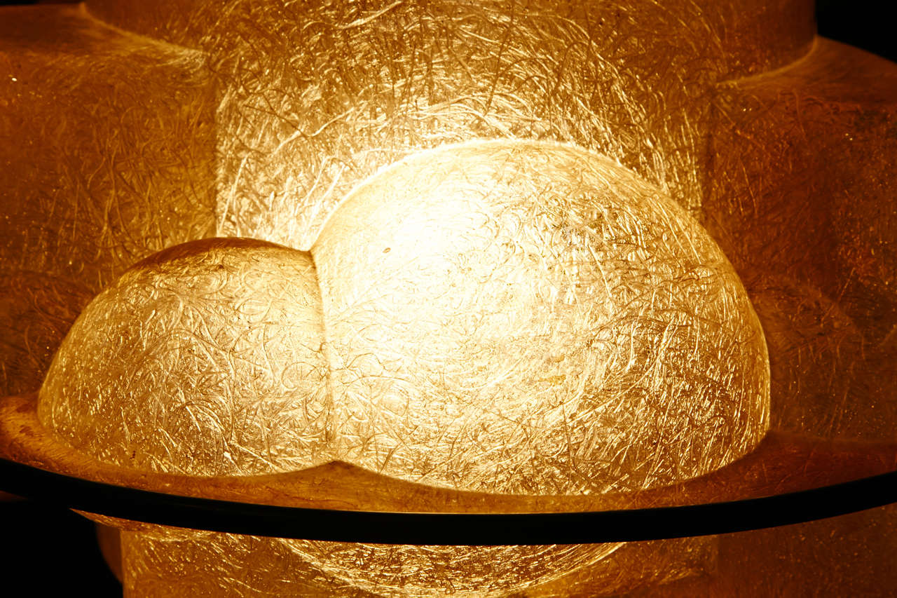 Profiterole Lamp 1968's Design by Sergio Asti Edited by Martinelli Luce 2