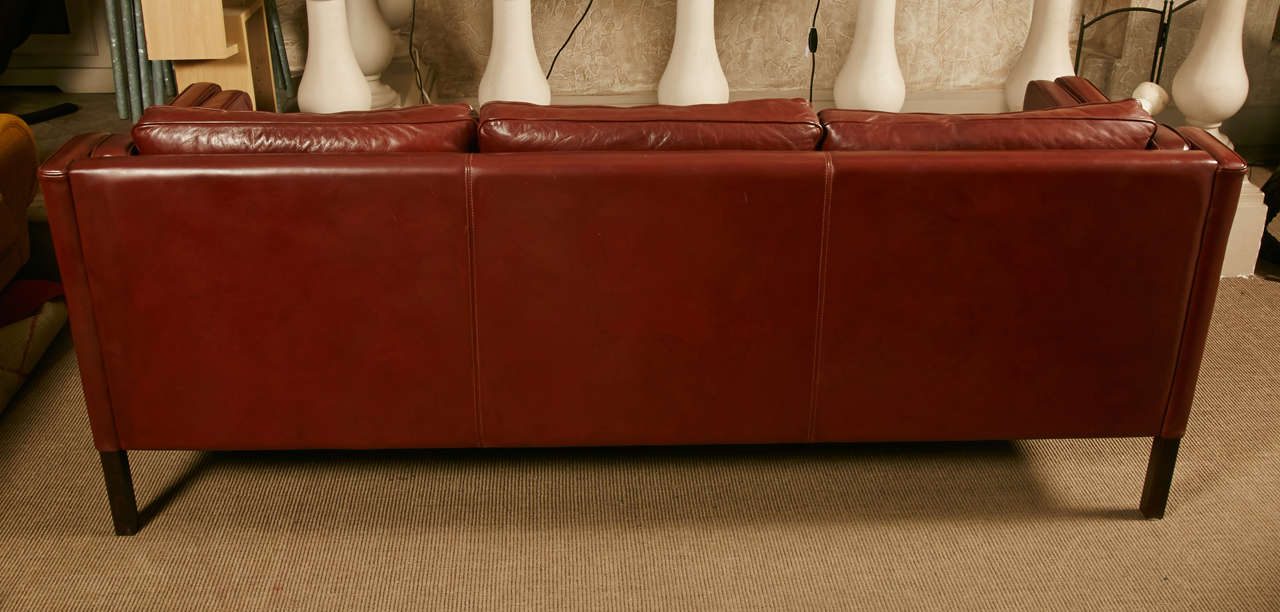 1960's Danish Sofa Designed by Borge Mogensen Stouby Edition 2