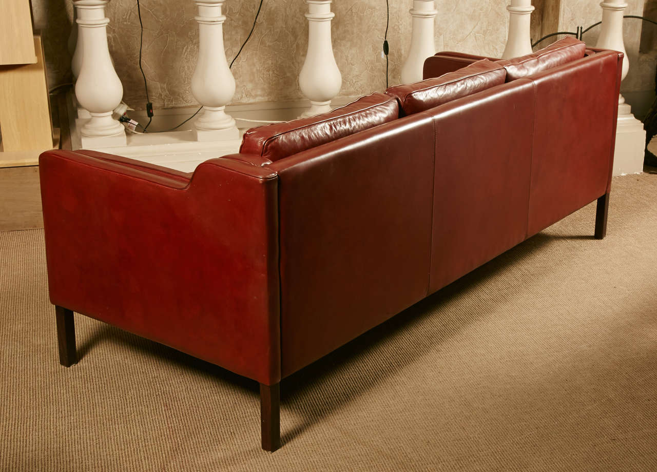 1960's Danish Sofa Designed by Borge Mogensen Stouby Edition 3
