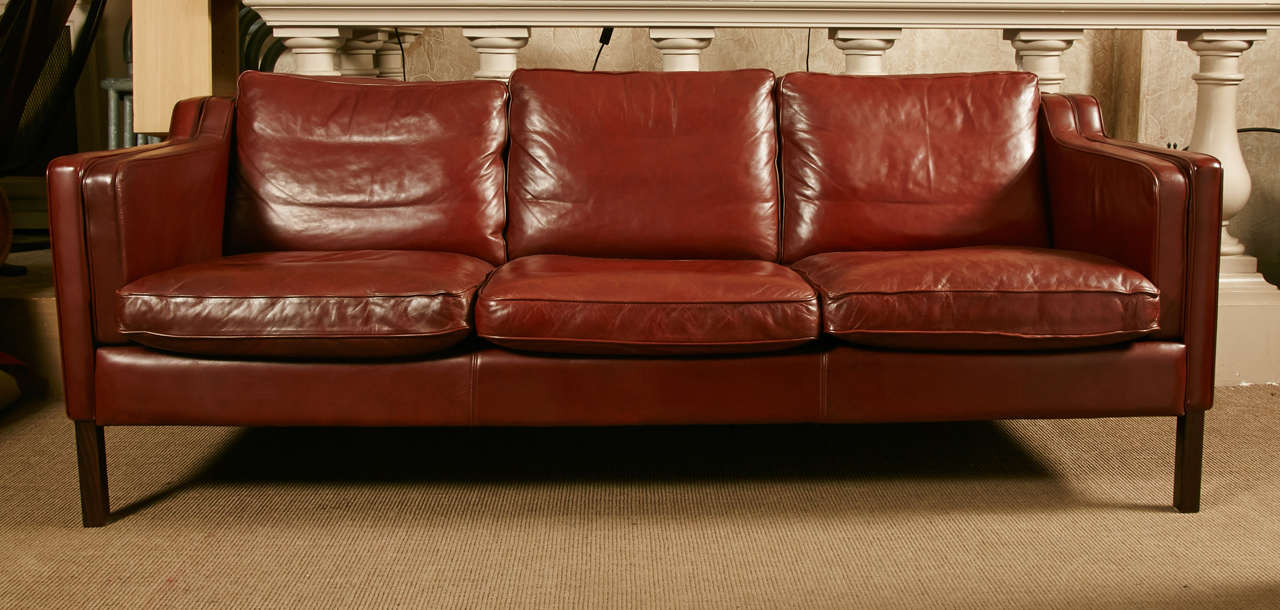 1960's Danish Sofa Designed by Borge Mogensen Stouby Edition 5